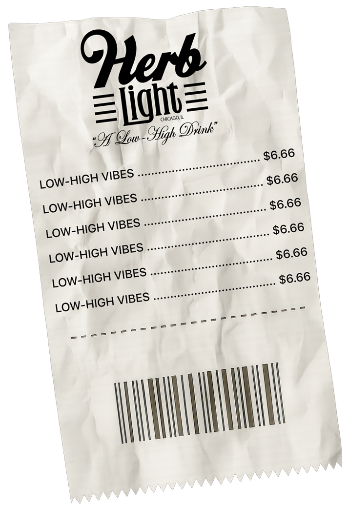 Receipt from Herb Light